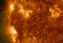 Sunspots on the Sun